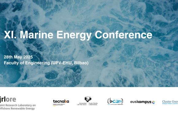 XI Marine Energy Conference: 28 May 2025 Bilbao XI Marine Energy Conference: 28 May 2025 Bilbao